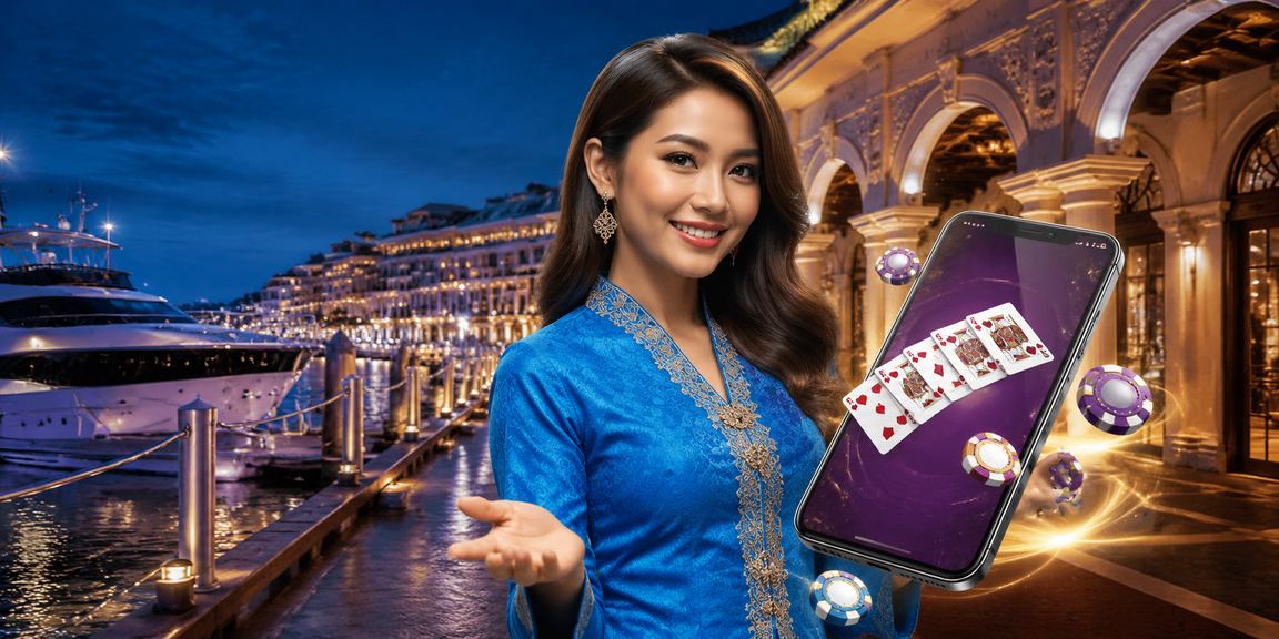 Pemain Rummy Malaysia memakai baju kurung tradisional